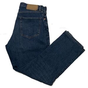 Buck Mason Dark Blue Straight Jeans